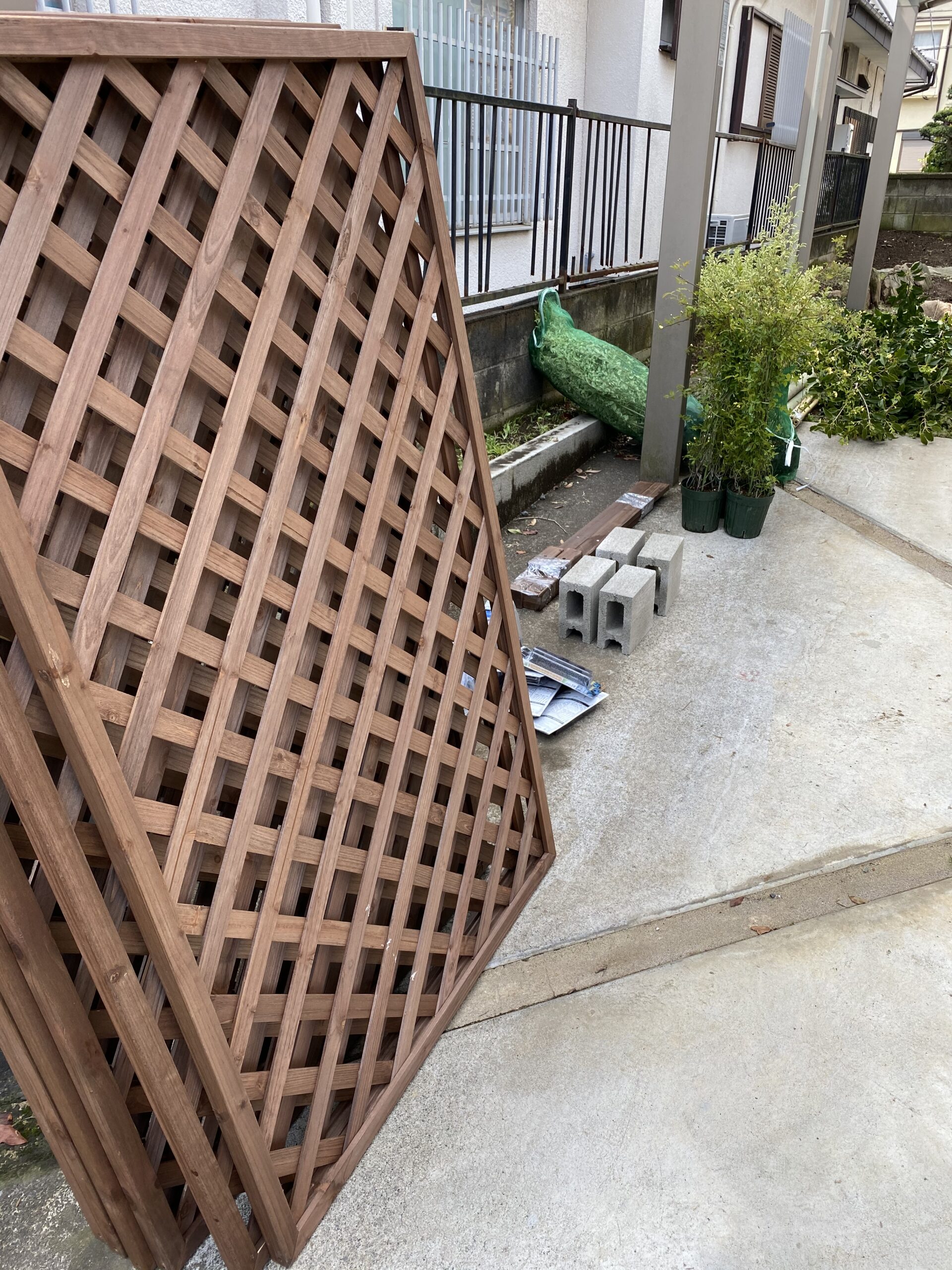 ３月７日　川越市　植栽作業報告