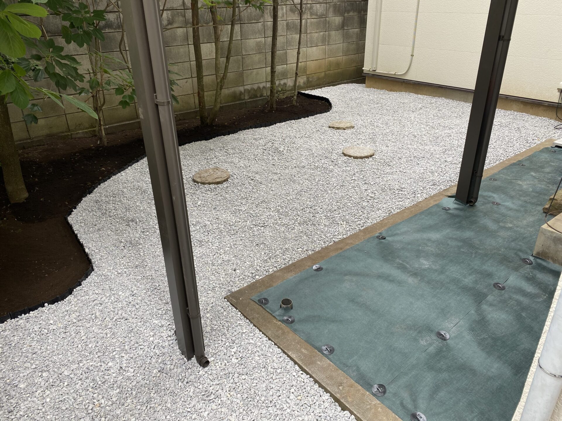 ３月２７日　防草シート工事　お知らせ