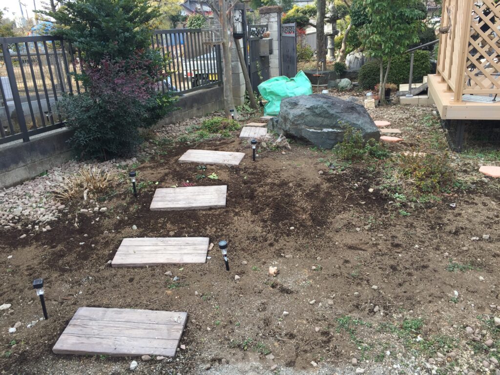 ３月１１日　川越市　防草工事作業報告