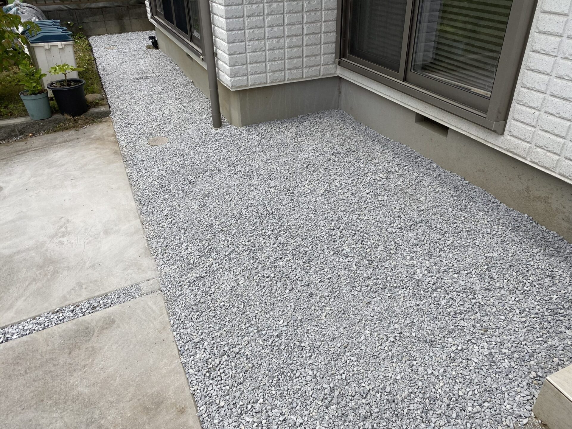 ５月２１日　川越市　防草シート作業報告
