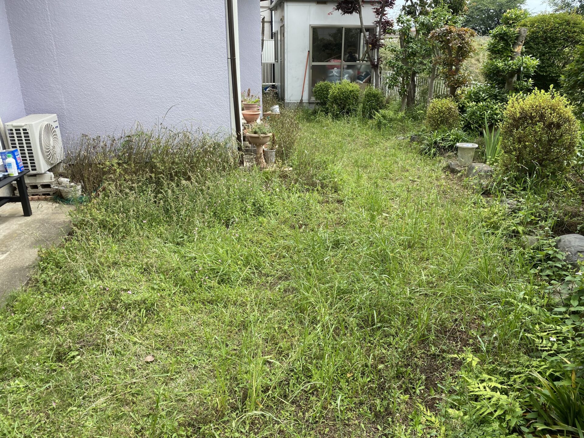6月13日 川越市 防草シート 砂利 作業報告