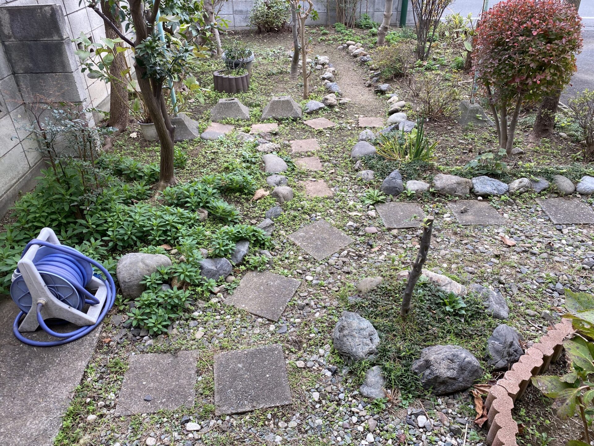 12月20日 川越市 防草シート 作業報告