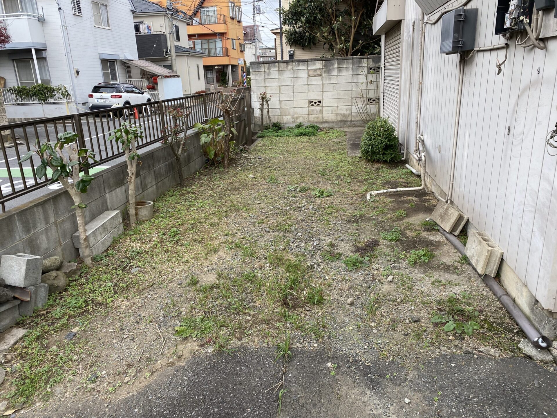 12月9日 川越市 防草シート 作業報告