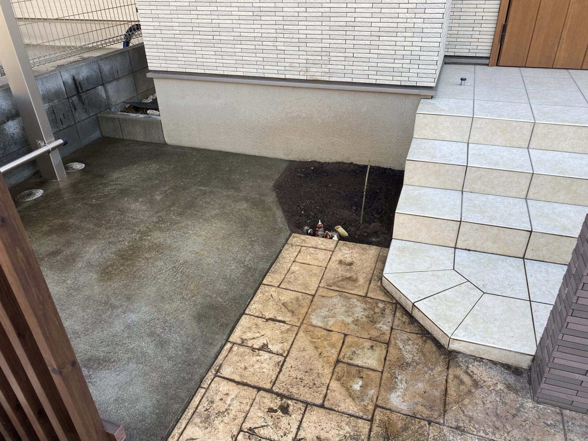 ２月２１日　ふじみ野市　伐根　作業報告
