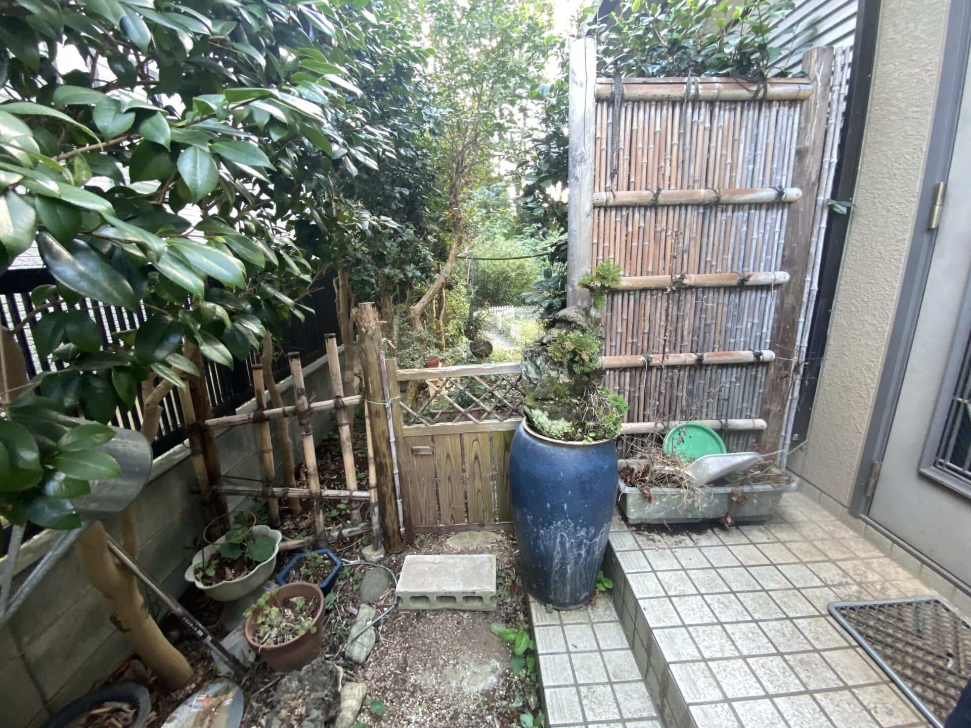５月３日　川越市　剪定　竹垣　木戸　作業報告
